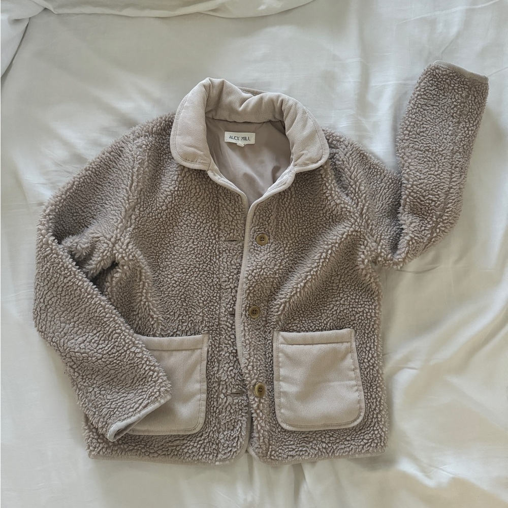 Alex Mill Sherpa Fleece Work Jacket